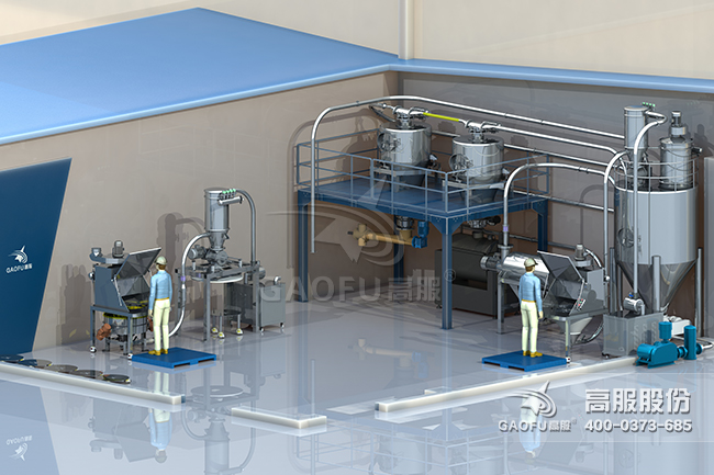 供料系統案例3D圖