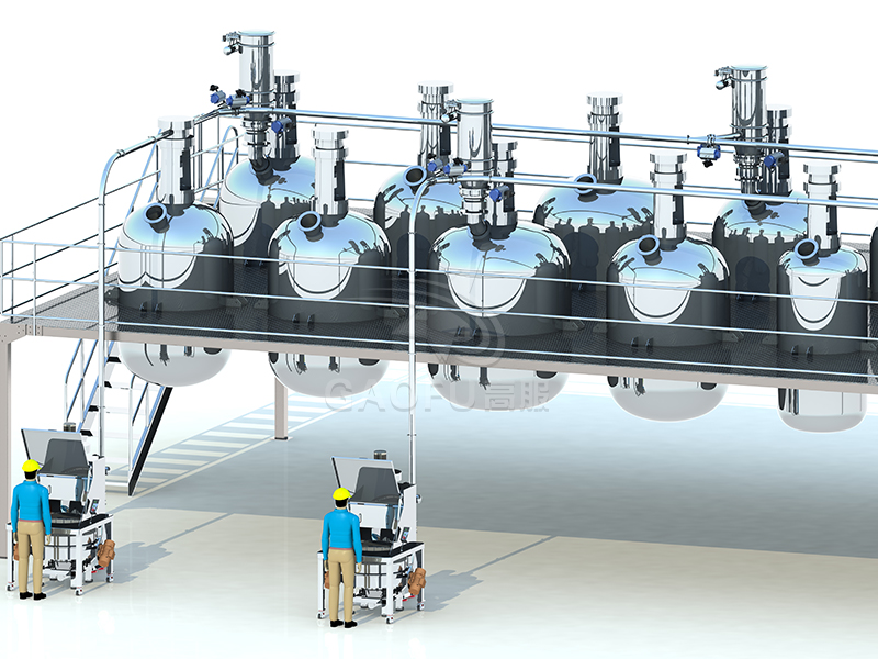 反應釜自動投料系統 反應釜自動投料系統