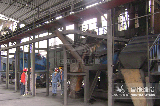 ZSG重型直線振動(dòng)篩客戶(hù)現(xiàn)場(chǎng)